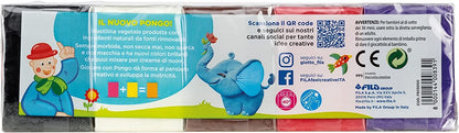 Pongo 500 Grammi 10 Colori Assortiti FILA toysvaldichiana.it 