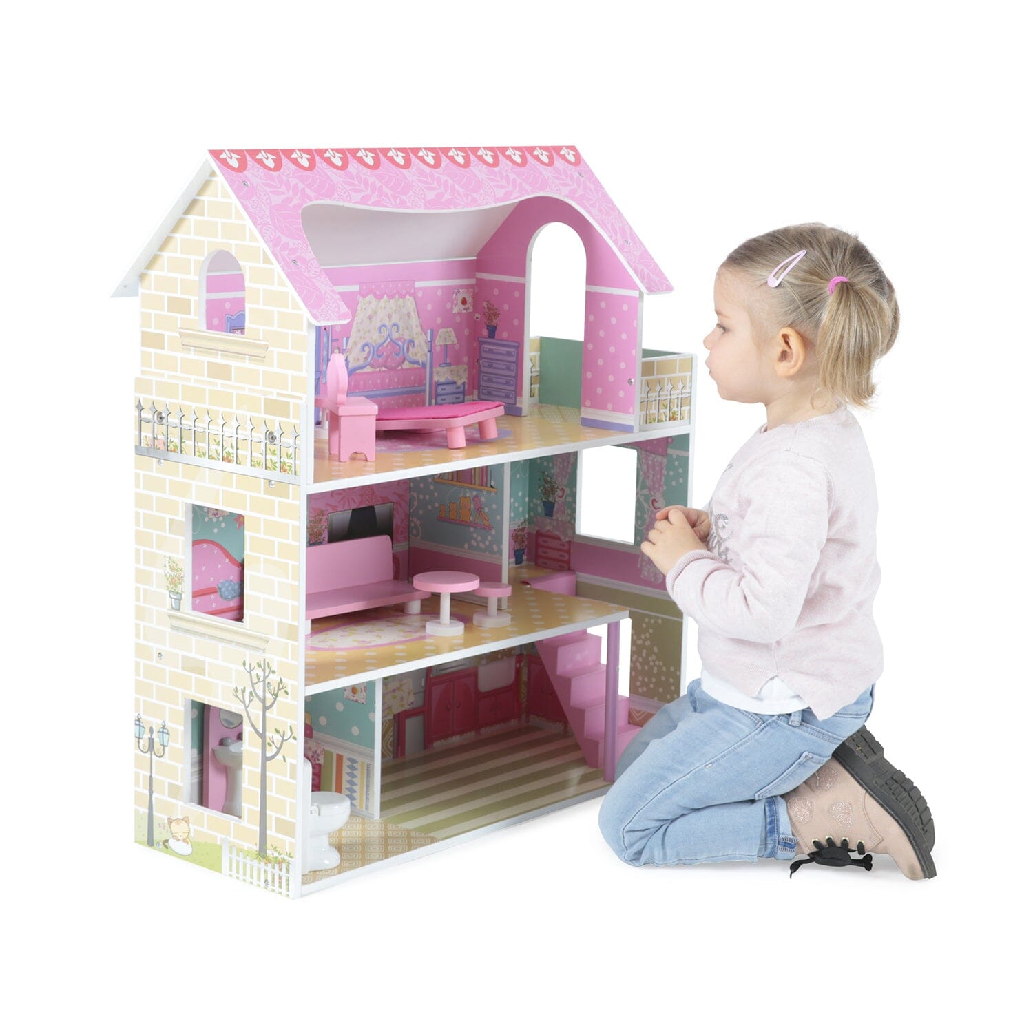 Prezzo Pazzo - Casa Delle Bambole GIOCHERIA 70CM toysvaldichiana.it 