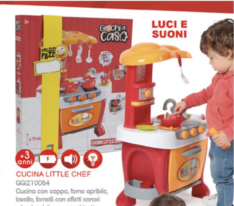 Prezzo Pazzo - Cucina Little GIOCHERIA toysvaldichiana.it 