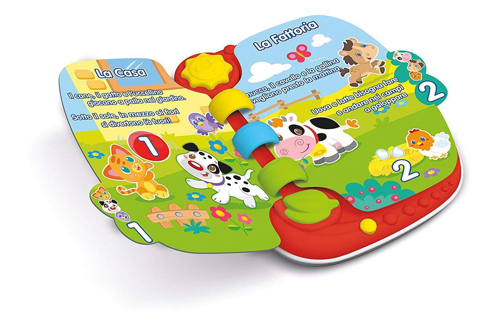 PRIMO LIBRO DEGLI ANIMALI clementoni - toysvaldichiana.it