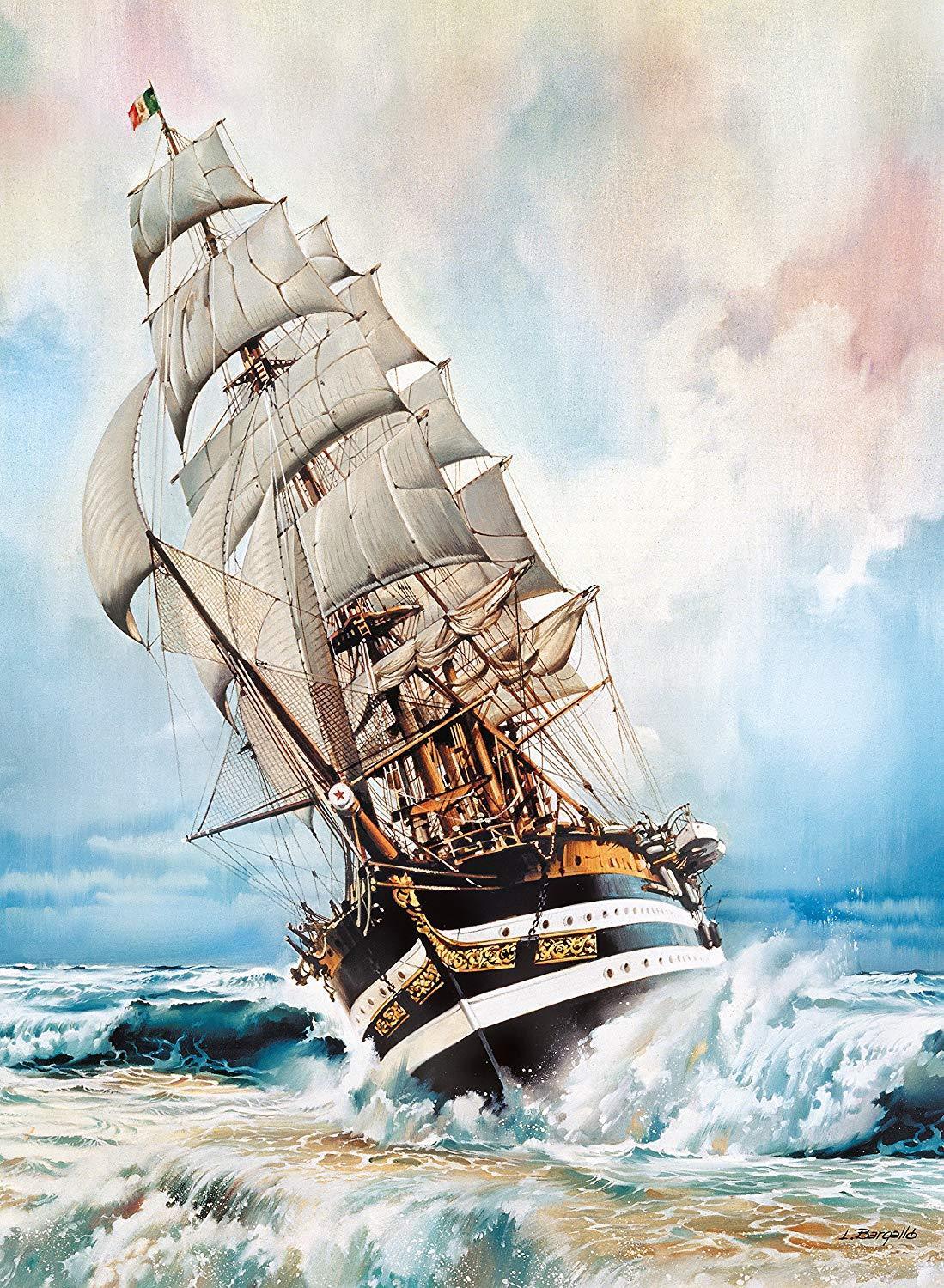 Puzzle  1000 Hqc Amerigo Vespucci Clementoni - toysvaldichiana.it