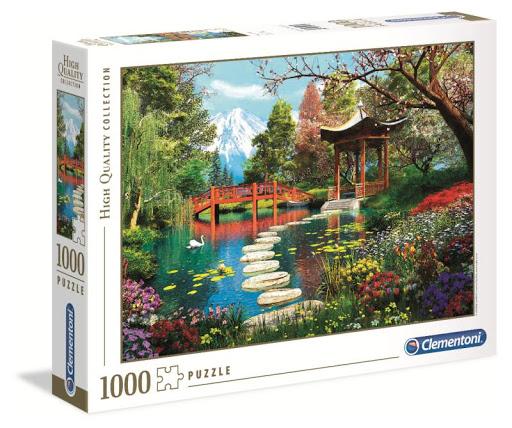 Puzzle  1000 Hqc Gardens Of Fuji -2020- Clementoni - toysvaldichiana.it