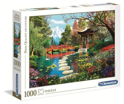 Puzzle  1000 Hqc Gardens Of Fuji -2020- Clementoni - toysvaldichiana.it