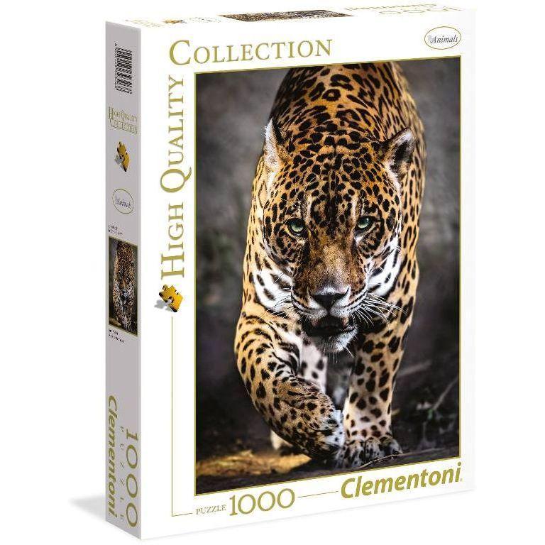 Puzzle  1000 Hqc Walk Of The Jaguar Clementoni - toysvaldichiana.it