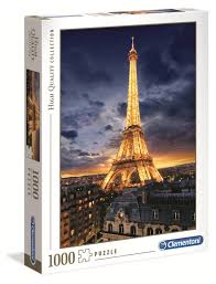 Puzzle  1000 Pezzi Hqc Tour Eiffel  -2020- Clementoni - toysvaldichiana.it