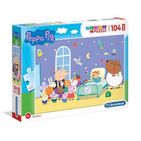 Puzzle 104 Maxi Peppa Pig - toysvaldichiana.it