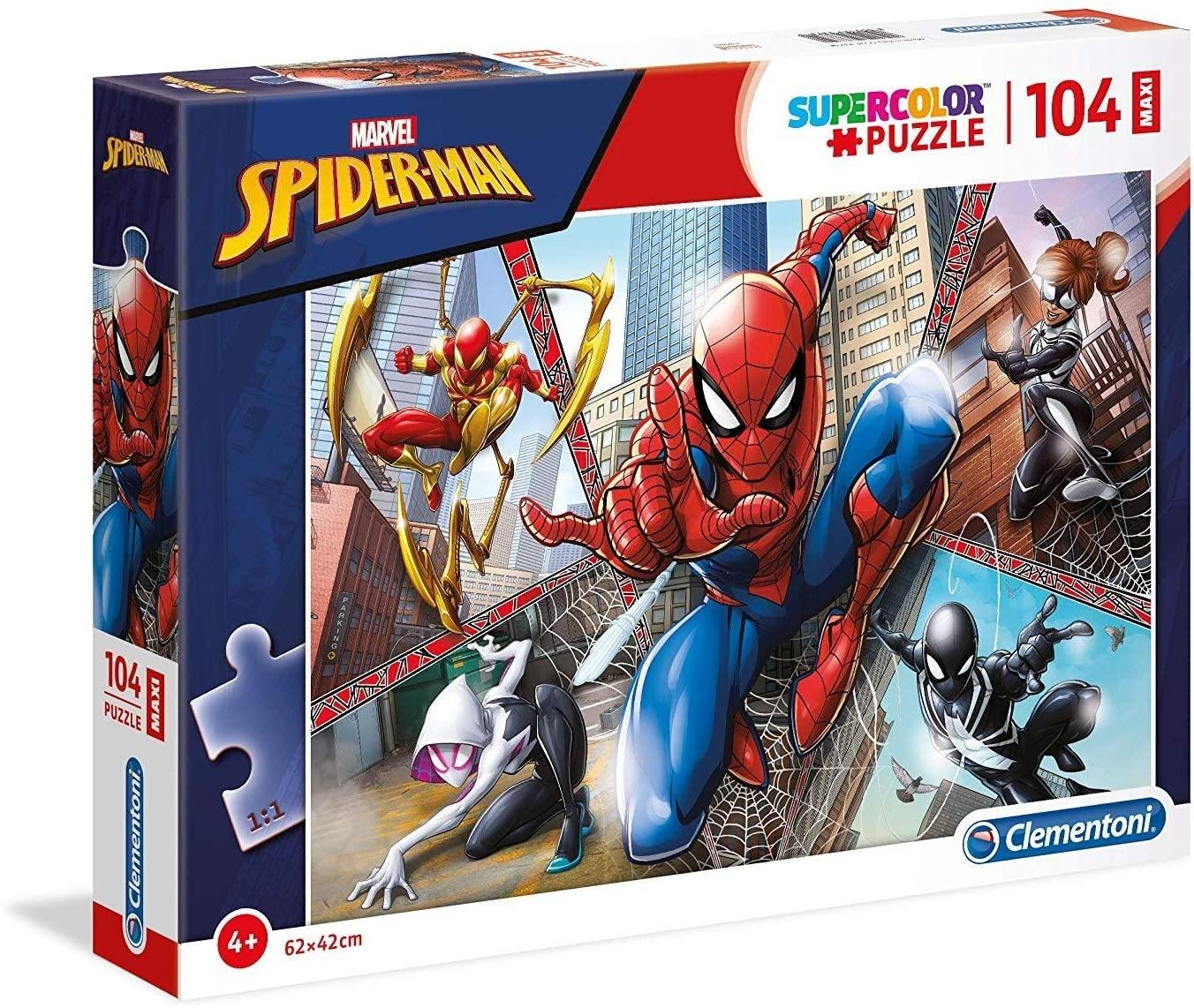 Puzzle 104 Maxi Spider-Man - toysvaldichiana.it