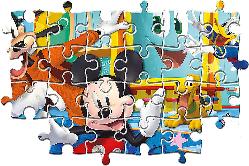 Puzzle 104 Pezzi Mickey Mouse Clementoni toysvaldichiana.it 