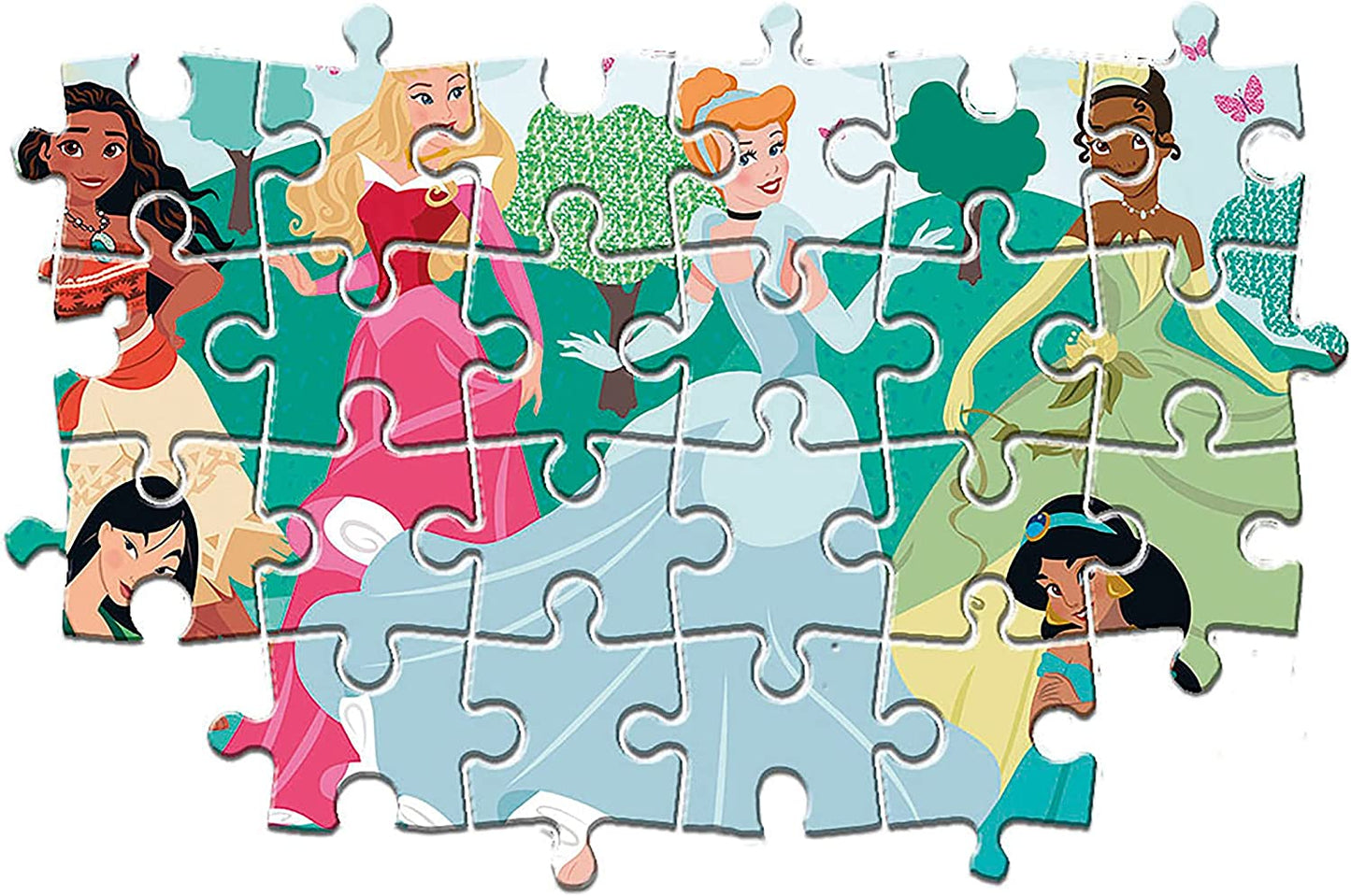 Puzzle 104 Pezzi Princess CLEMENTONI toysvaldichiana.it 