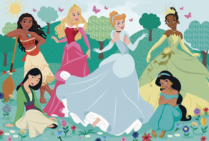 Puzzle 104 Pezzi Princess CLEMENTONI toysvaldichiana.it 