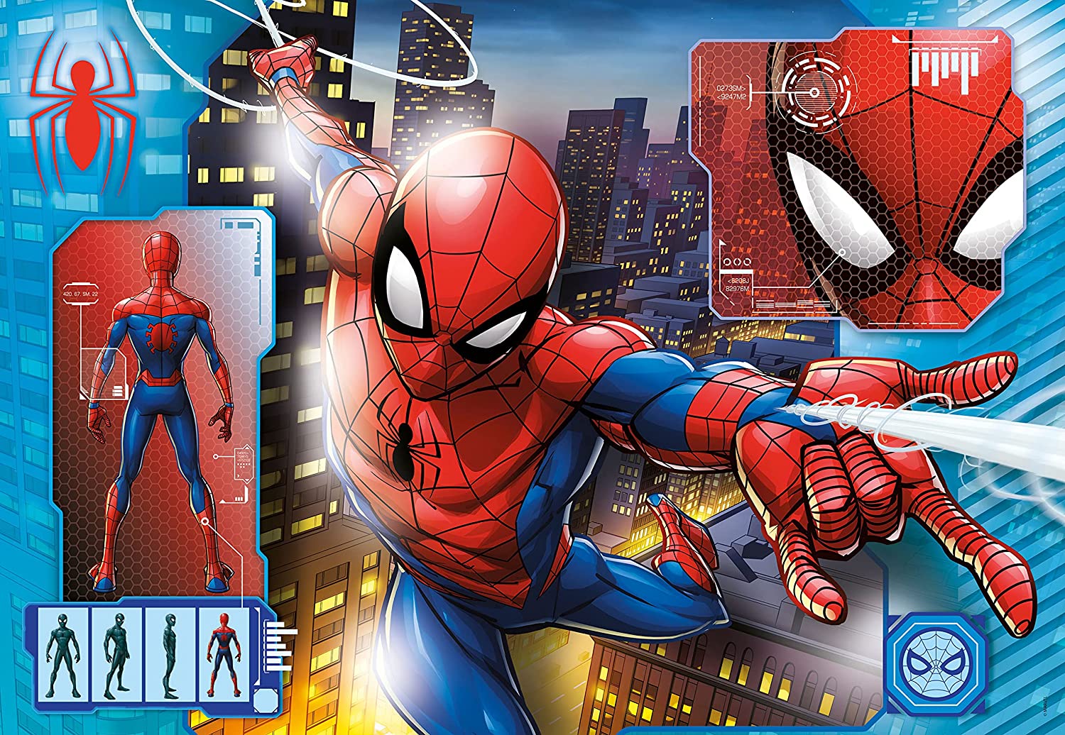 Puzzle 104 Pezzi Spider Man Clementoni toysvaldichiana.it 
