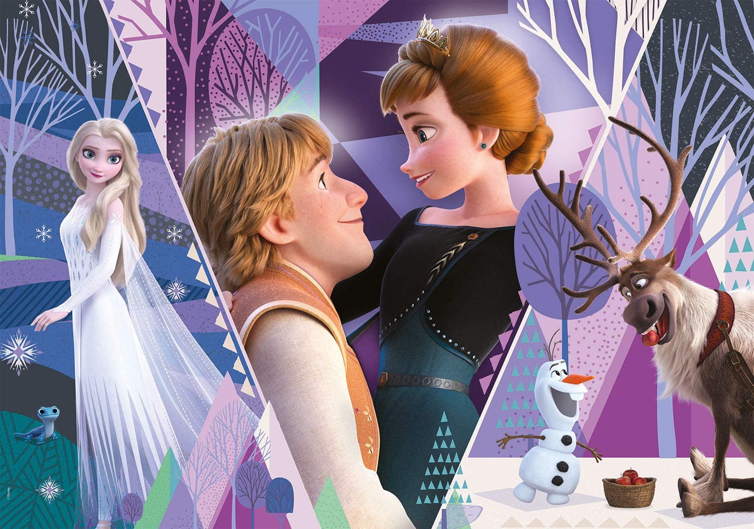 Puzzle 180 Pezzi Frozen 2 Clementoni toysvaldichiana.it 
