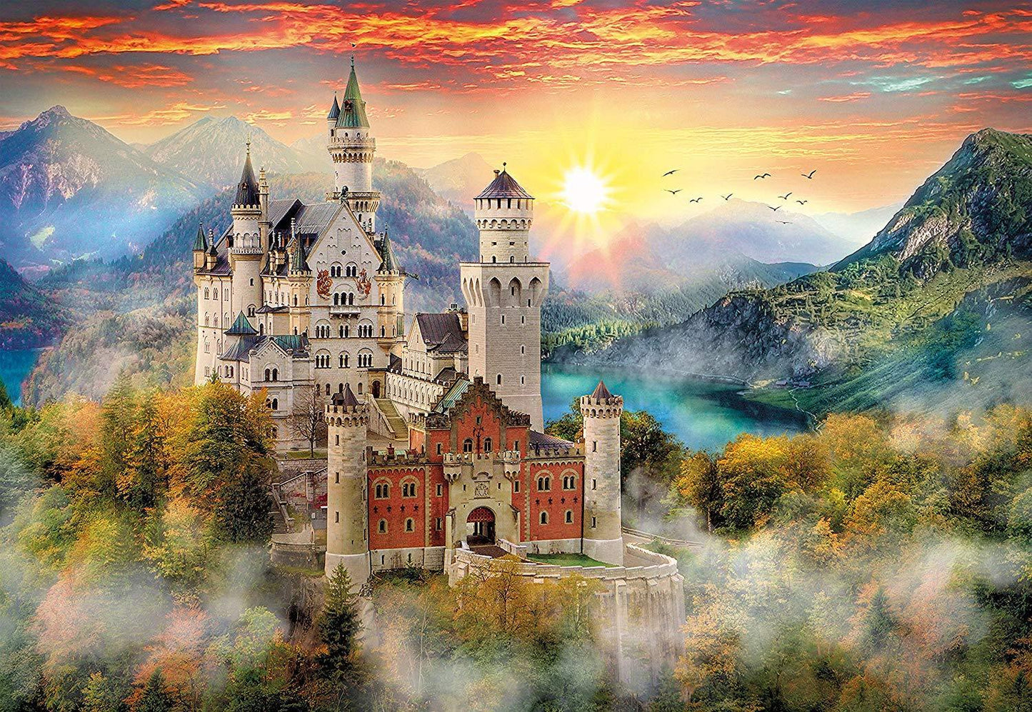 Puzzle  2000 Hqc Neuschwastein  2017 Clementoni - toysvaldichiana.it