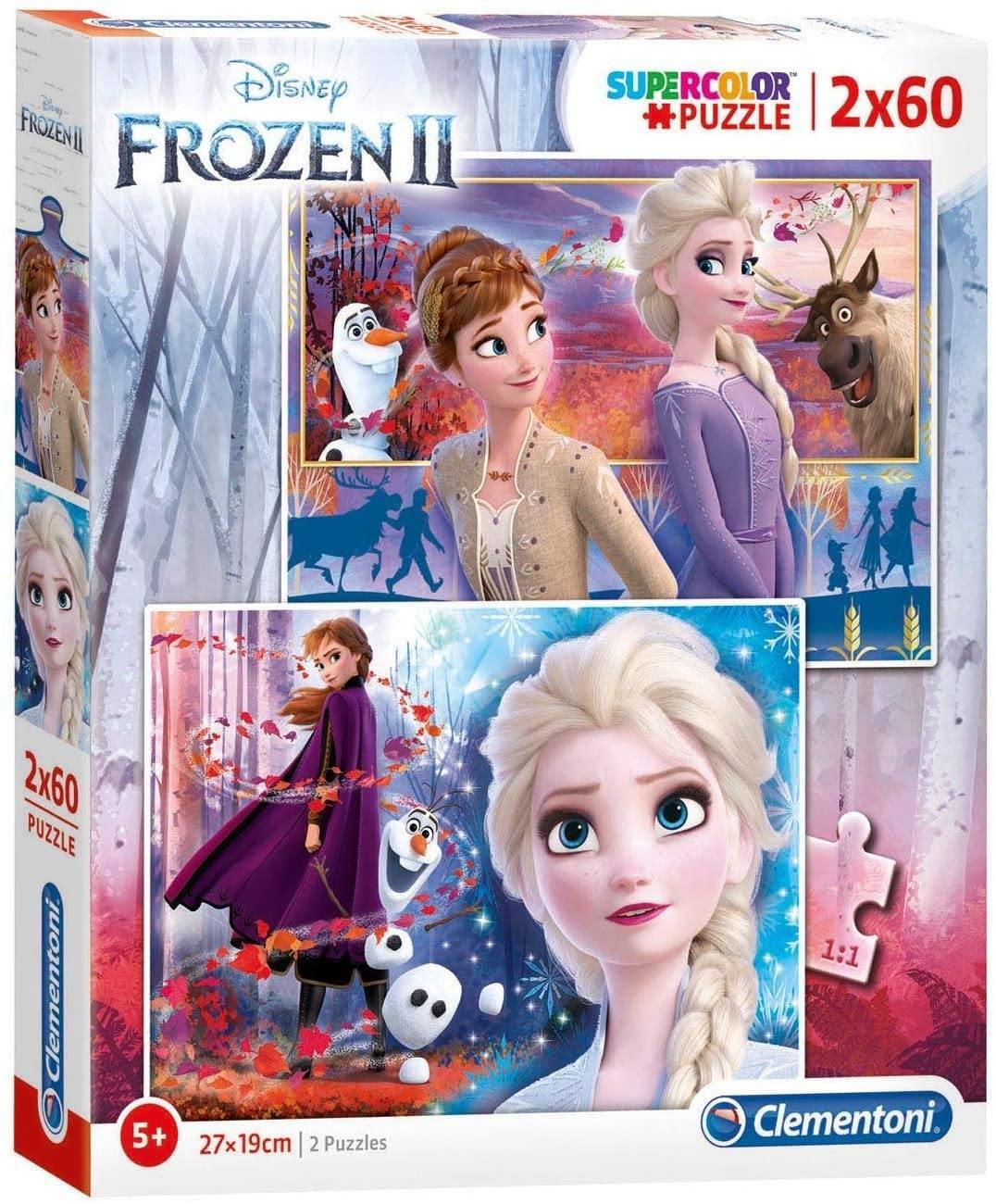 Puzzle 2x60 Frozen 2 - toysvaldichiana.it