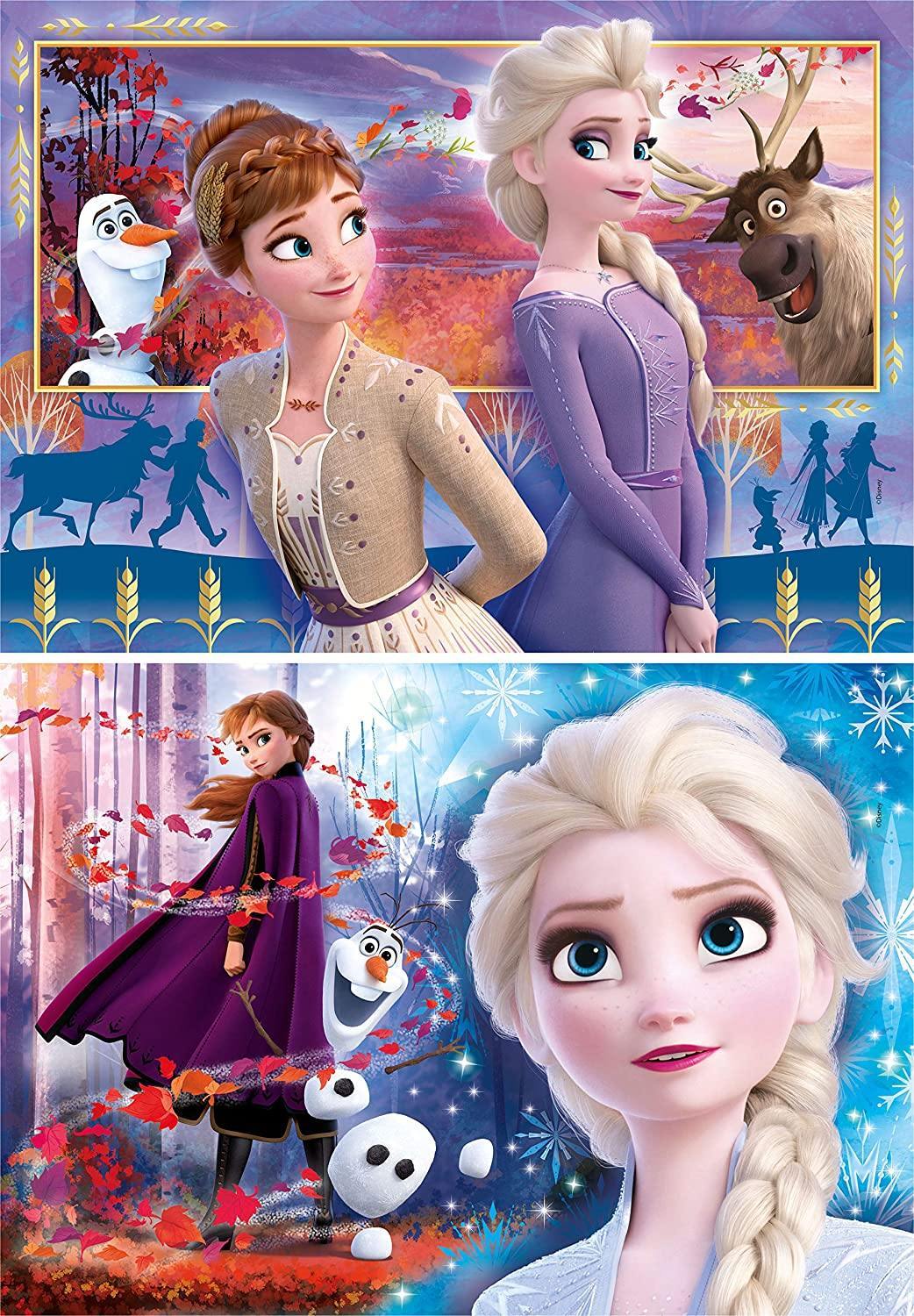 Puzzle 2x60 Frozen 2 - toysvaldichiana.it