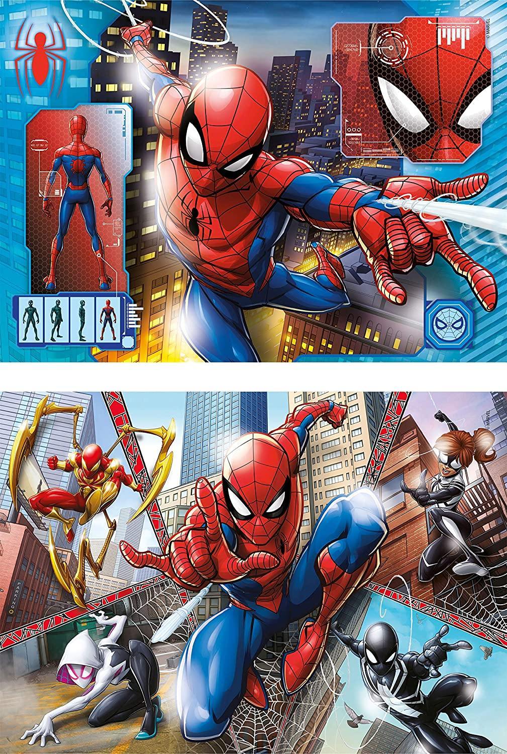 Puzzle 2x60 pezzi Spider-Man - toysvaldichiana.it