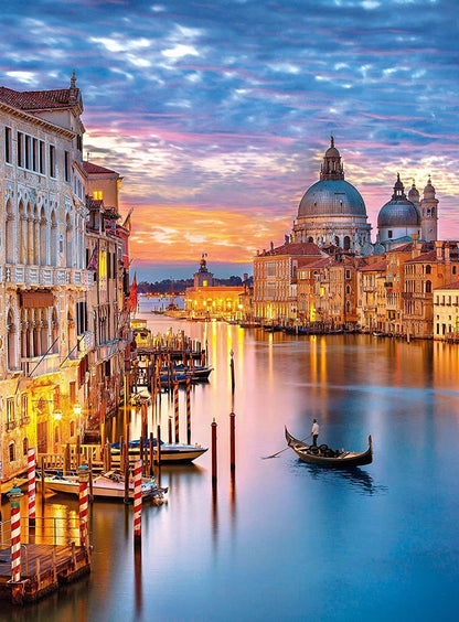 Puzzle  500 Hqc Lighting Venice Clementoni - toysvaldichiana.it