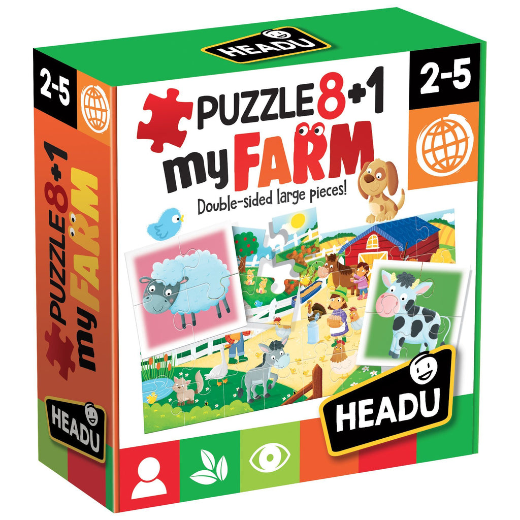 Puzzle 8+1 Farm - toysvaldichiana.it