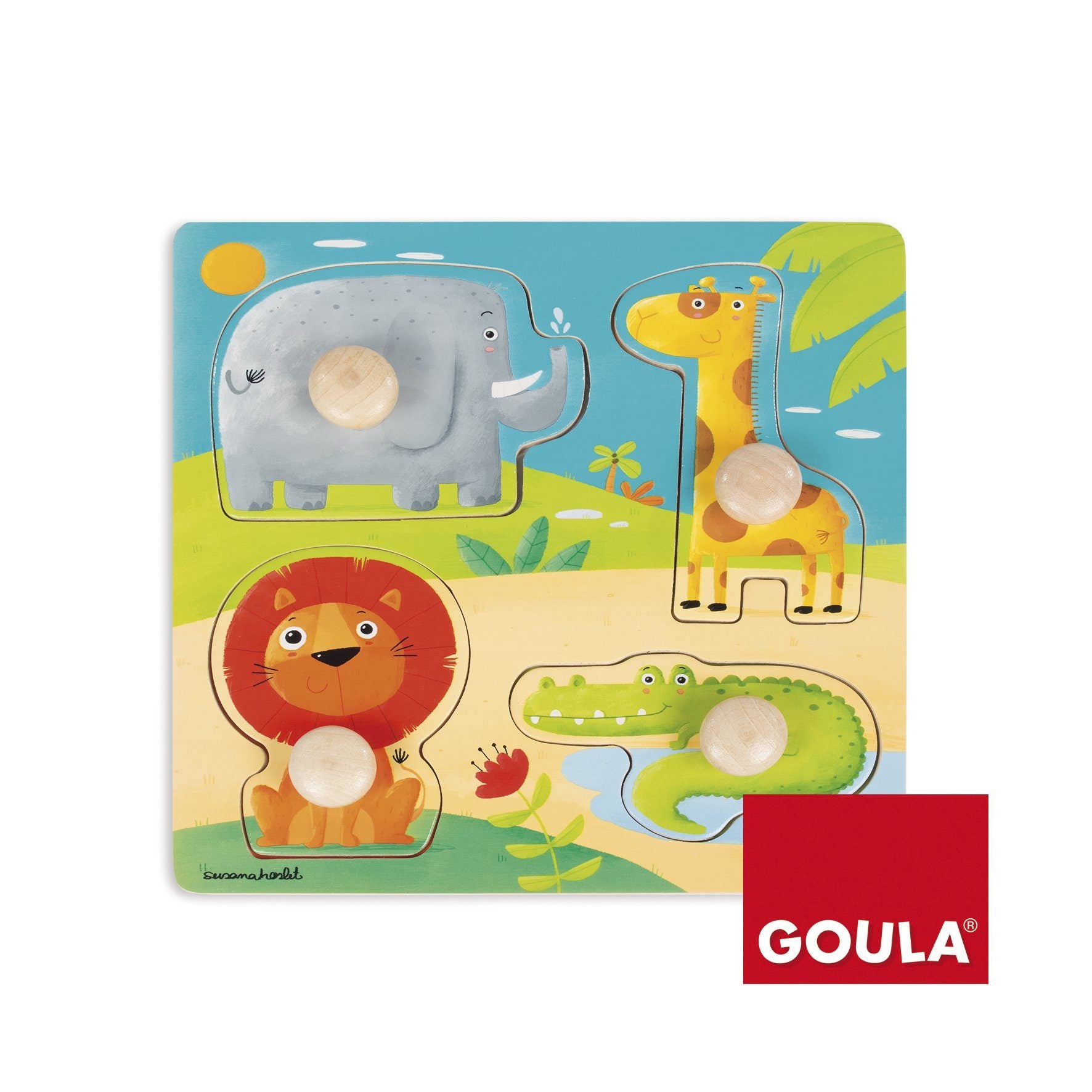 PUZZLE ANIMALI DELLA GIUNGLA - toysvaldichiana.it