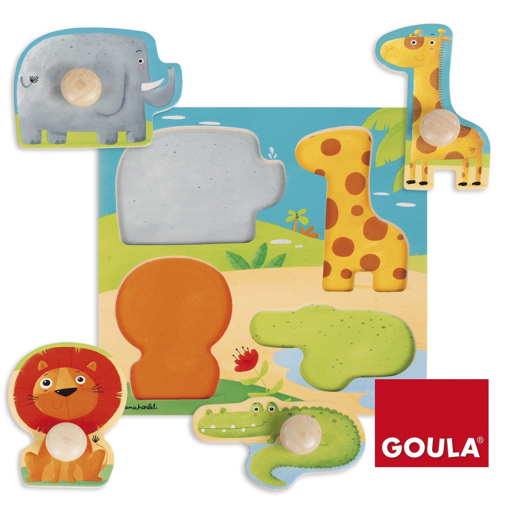 PUZZLE ANIMALI DELLA GIUNGLA - toysvaldichiana.it