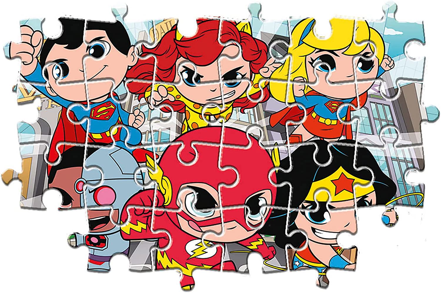 Puzzle Dc Comics Maxi 104 Pezzi Clementoni toysvaldichiana.it 