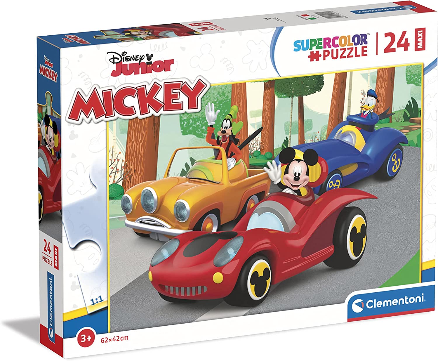 Puzzle Disney Mickey-24 Maxi Pezzi Clementoni toysvaldichiana.it 