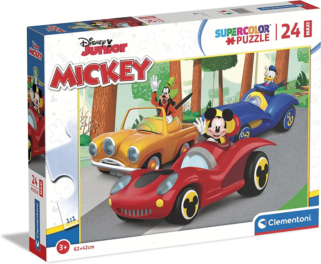 Puzzle Disney Mickey-24 Maxi Pezzi Clementoni toysvaldichiana.it 