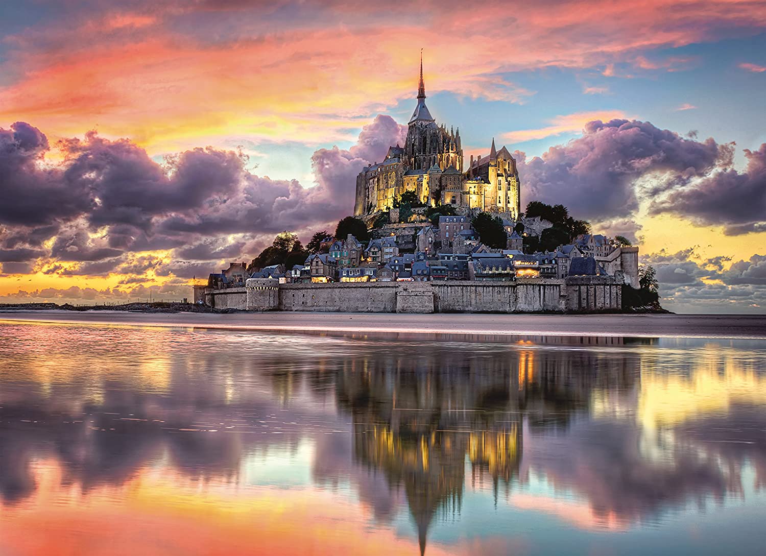 Puzzle Pezzi 1000 Hqc Le Magnifique Mont SaintMichel toysvaldichiana.it 