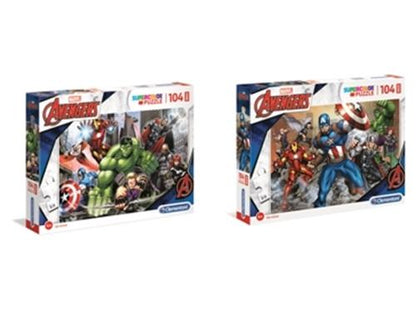 Puzzle Pezzi 104 Maxi The Avengers toysvaldichiana.it 