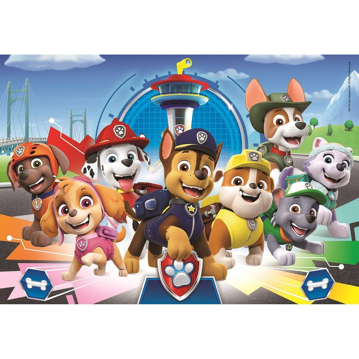 Puzzle Pezzi 2x60 Paw Patrol toysvaldichiana.it 