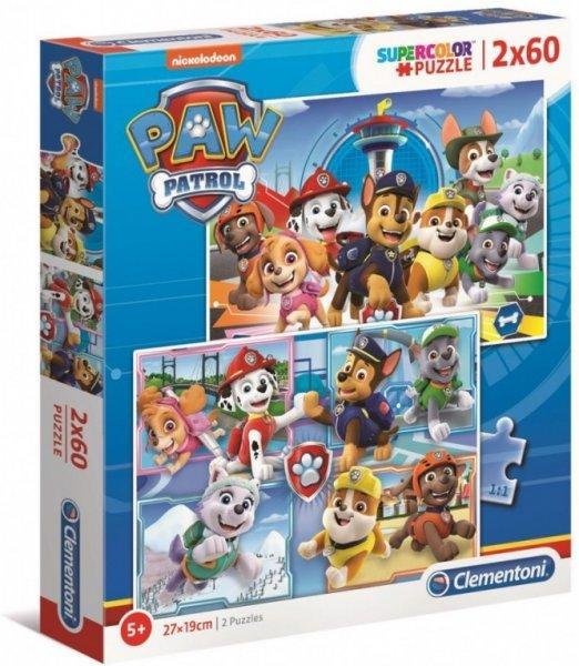 Puzzle Pezzi 2x60 Paw Patrol toysvaldichiana.it 