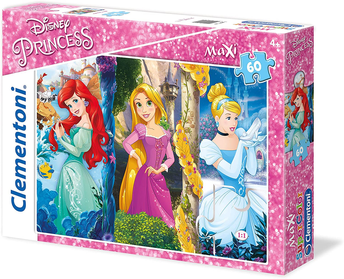 Puzzle Pezzi 60 Maxi Princess toysvaldichiana.it 
