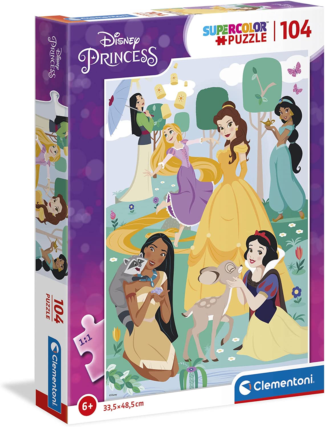 Puzzle Princess 104 Pezzi Clementoni toysvaldichiana.it 
