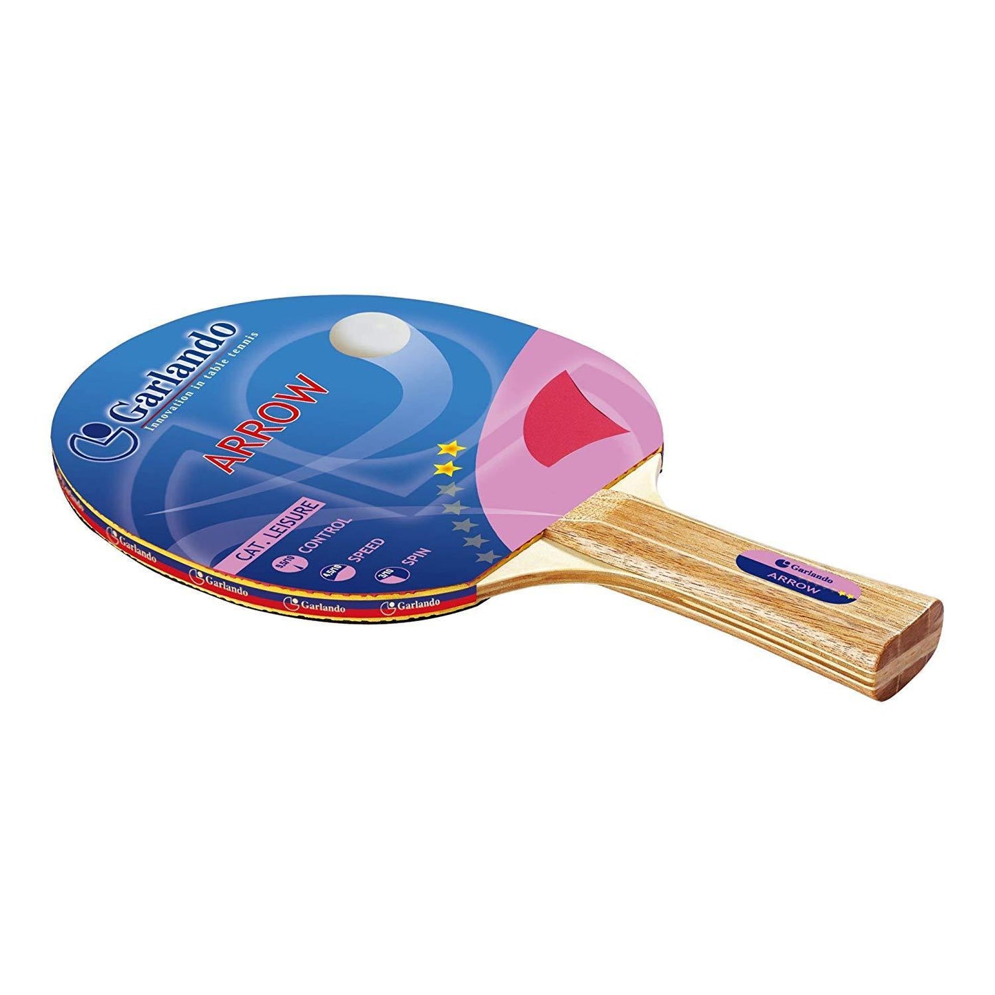 RACCHETTA DA PING PONG ARROW GARLANDO - toysvaldichiana.it