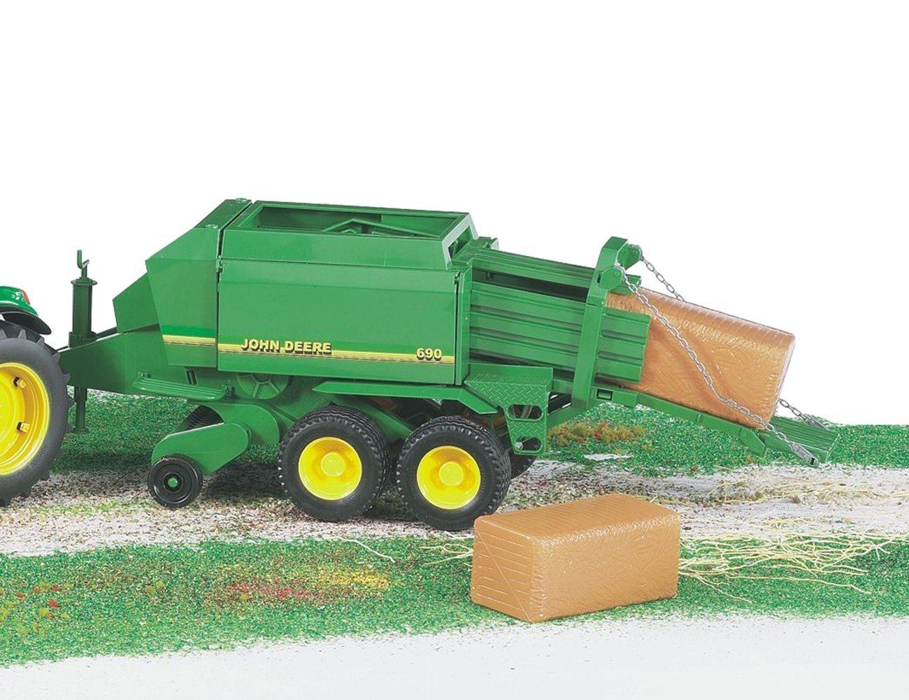 Rimorchio pressaballe John Deere - toysvaldichiana.it