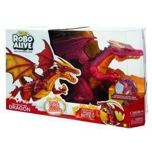 Robo-Alive - Drago Rosso Alato - toysvaldichiana.it