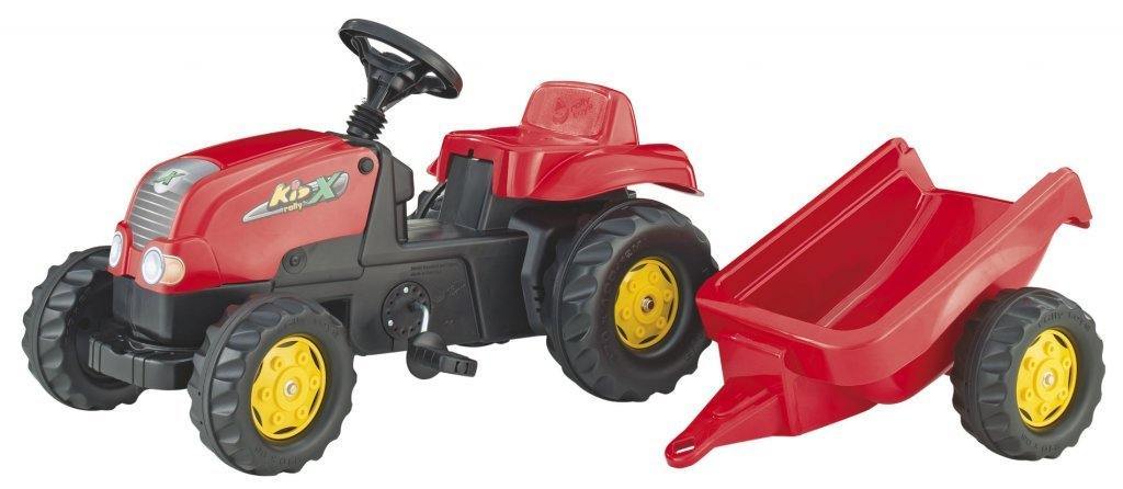 ROLLY KID CON Rimorchio Rosso - toysvaldichiana.it