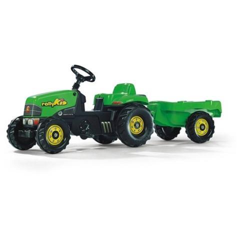 ROLLY KID CON RIMORCHIO VERDE - toysvaldichiana.it