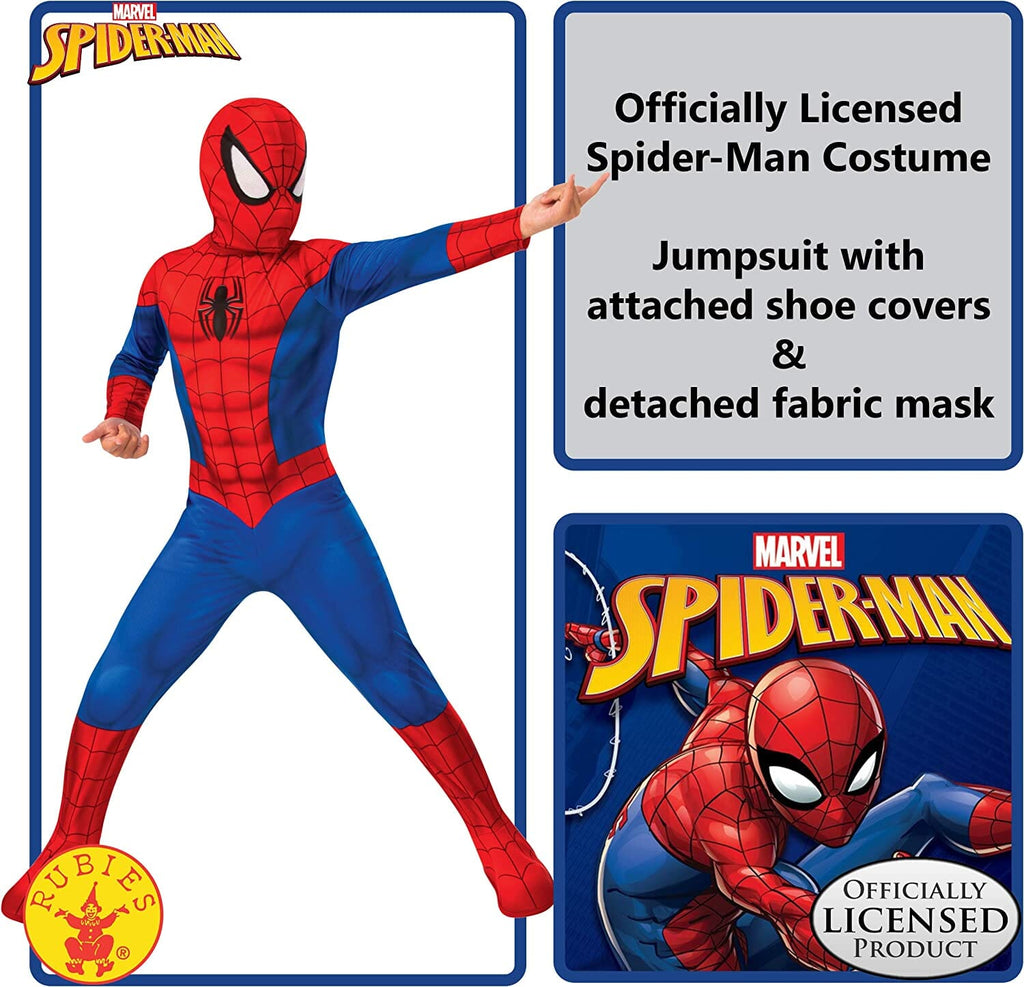 Rubies Costume Spiderman Classic -8/10 ANNI toysvaldichiana.it 