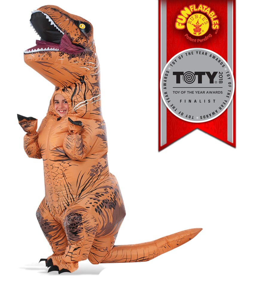 Rubies T Rex Vestito Gonfiabile Bambino TAGLIA UNICA 3/6 ANNI toysvaldichiana.it 