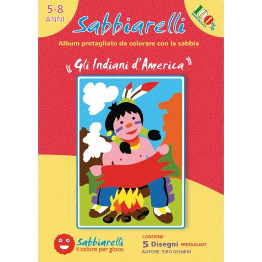 SABBIARELLI ALBUM GLI INDIANI - toysvaldichiana.it