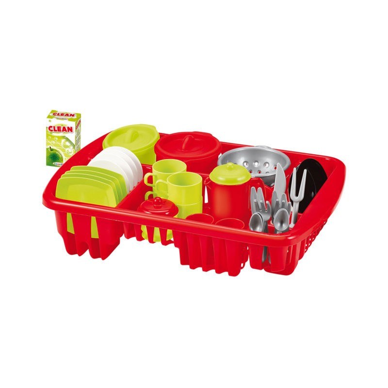 Scolapiatti Con Accessori 42 Pezzi 100 Chef Ecoiffier toysvaldichiana.it 