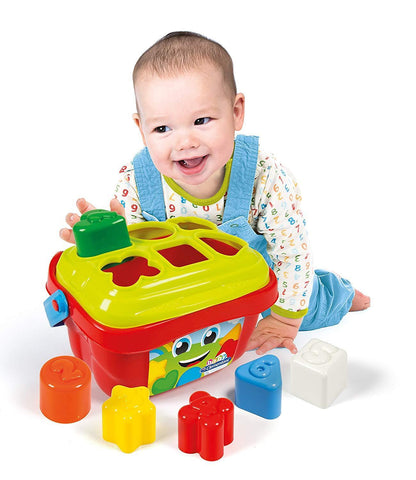 Secchiello Forme e Colori Shape Sorter Clementoni 17106 - toysvaldichiana.it