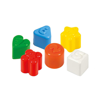 Secchiello Forme e Colori Shape Sorter Clementoni 17106 - toysvaldichiana.it