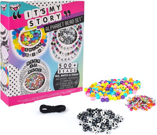 Set Crea I Tuoi Braccialetti Alfabeto toysvaldichiana.it 