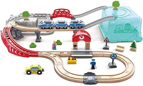 Set Treno In Citta' Hape toysvaldichiana.it 