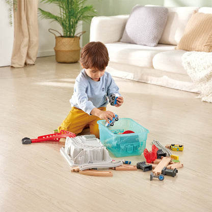 Set Treno In Citta' Hape toysvaldichiana.it 