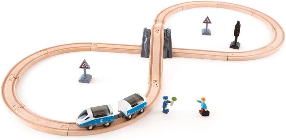 Set Treno Passeggeri HAPE toysvaldichiana.it 