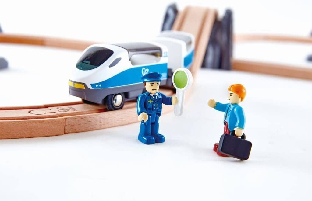 Set Treno Passeggeri HAPE toysvaldichiana.it 