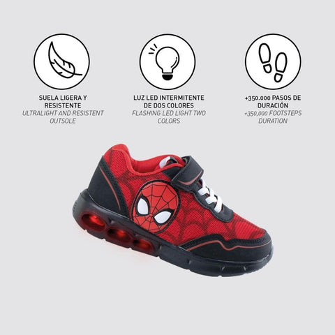 Sneaker Con Luci Spiderman 25 CERDA